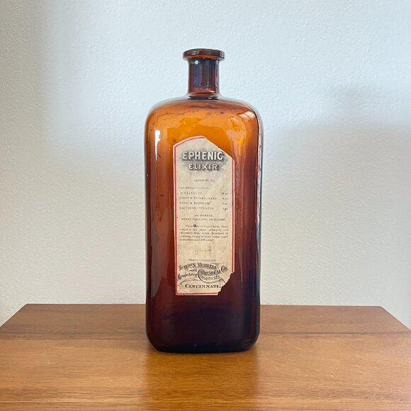 Antique Other - Old Antique Medicine Bottle c 1907 William S Merrell Cincinnati Ohio LARGE